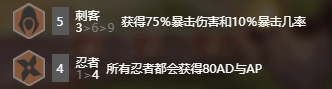 《云顶之弈》9.20版本忍者刺客体系法爆卡特流玩法攻略