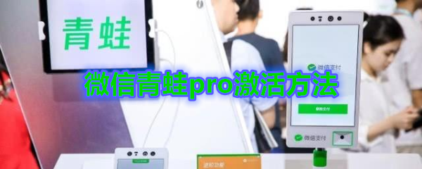 《微信》青蛙pro激活方法