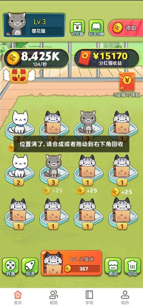 《分红猫》快速升级赚钱攻略