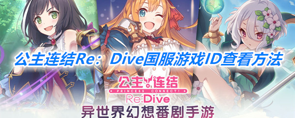 《公主连结Re：Dive》国服游戏ID查看方法