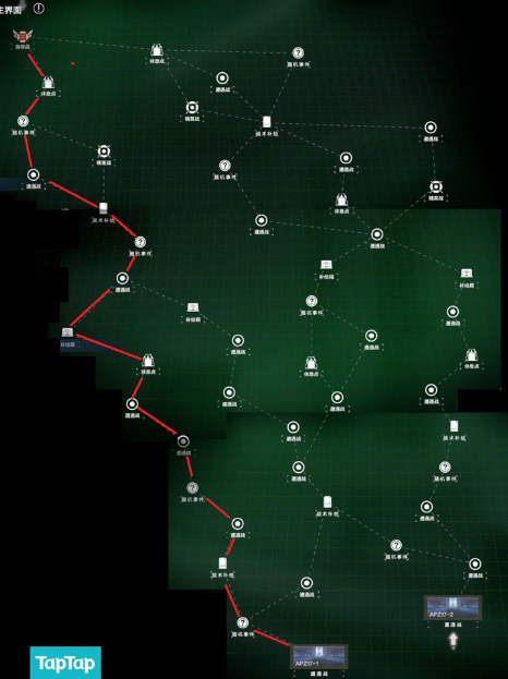 《战双帕弥什》长庚行路章节二最优路线介绍