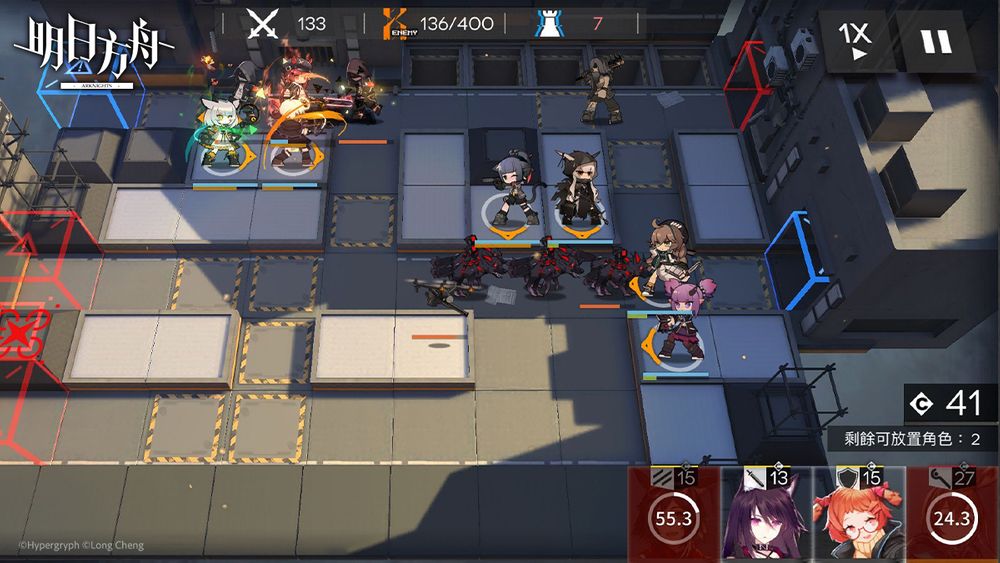 战术攻防RPG《明日方舟》特色战斗系统介绍