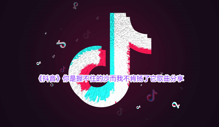 《抖音》你是握不住的沙而我不肯扬了它歌曲分享