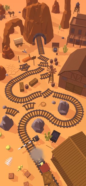 罗马尼亚团队新作《Railway Canyon - 铁道峡谷》上架 架设铁轨体验西部风情