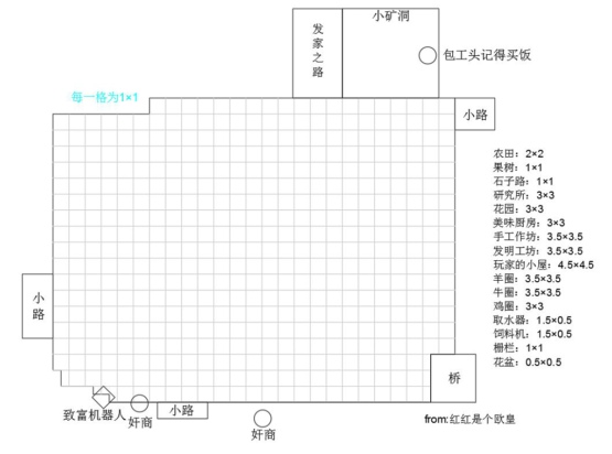 《悠长假期》小岛建筑摆放攻略