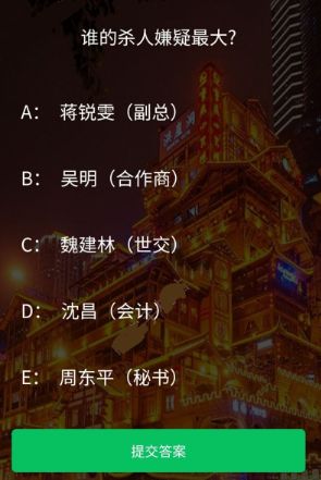 《Crimaster犯罪大师》8月29日突发案件迷局之宴案件真相解析