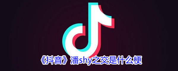 《抖音》潘shy之交是什么梗