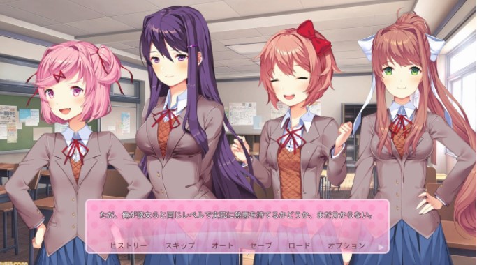 [DDLC]“Doki Doki文学俱乐部Plus！] Switch、PS5、PS4将于10月7日发售。包版自带《莫妮卡写的诗》等首次福利