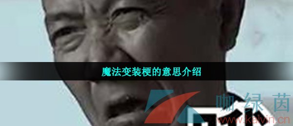 魔法变装梗的意思介绍