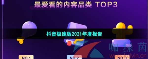 《抖音极速版》2021年度报告查看攻略