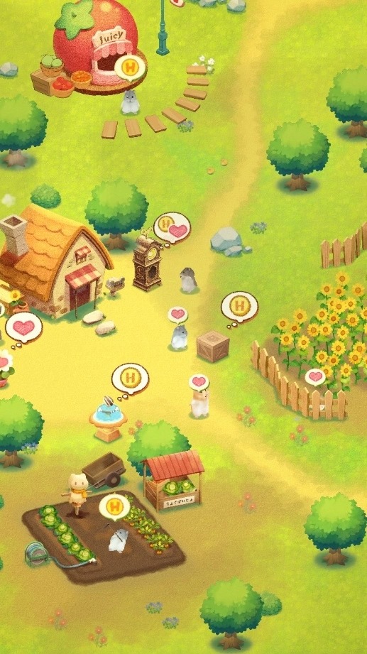 超可爱「助六」仓鼠画家「GOTTE」美术设计《hamster valley》iOS 限定封测