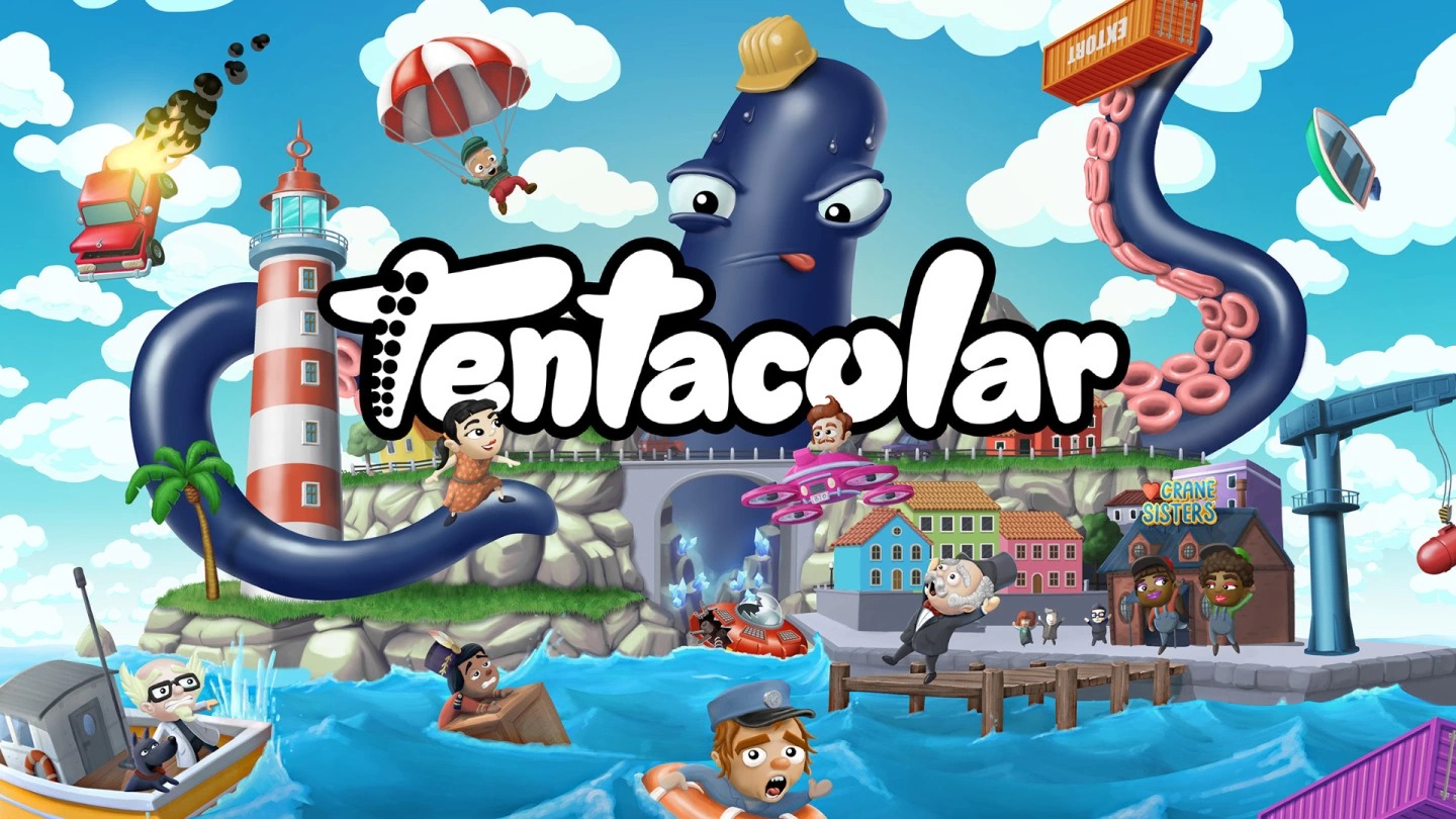 触手解禁！Devolver Digital《匠心触手Tentacular》今日发行活用你的肢体，解谜