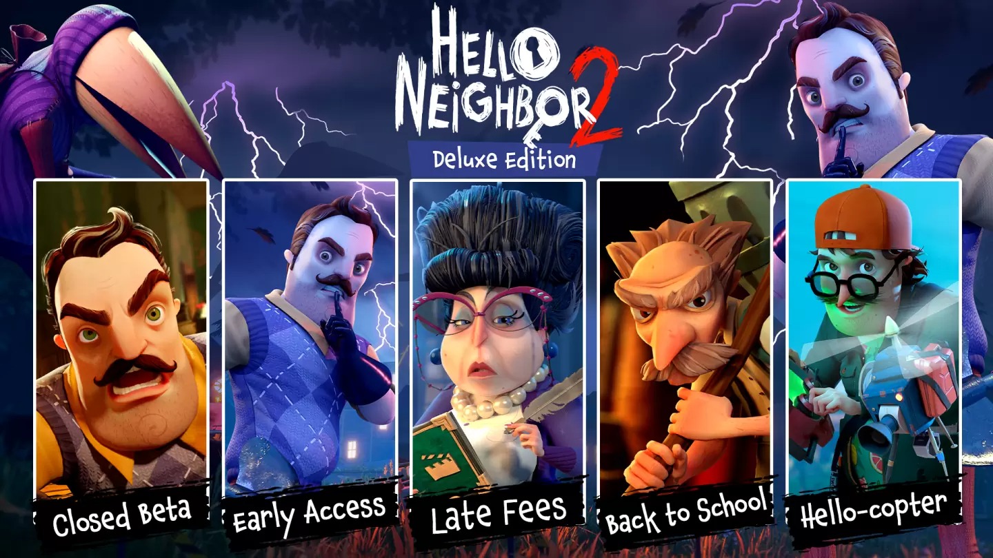 潜行游戏《Hello Neighbor 2》发售日公开，您的恐怖邻居已上线！