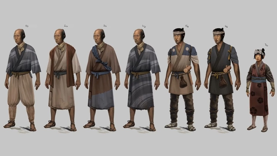 《Sengoku Dynasty》公开第一波开发者日志，同步释出未公开美术插图