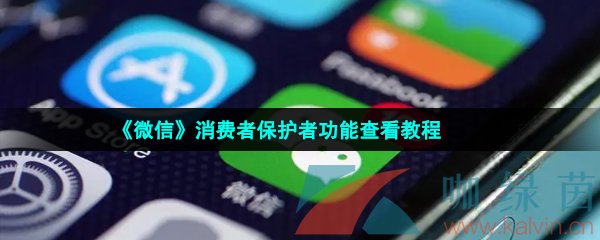 《微信》消费者保护者功能查看教程