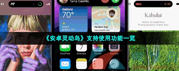 《安卓灵动岛》支持使用功能一览
