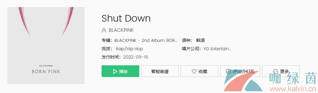 《抖音》BLACKPINK新歌ShutDown歌曲介绍