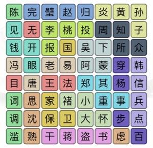 《汉字找茬王》欢乐消成语通关攻略