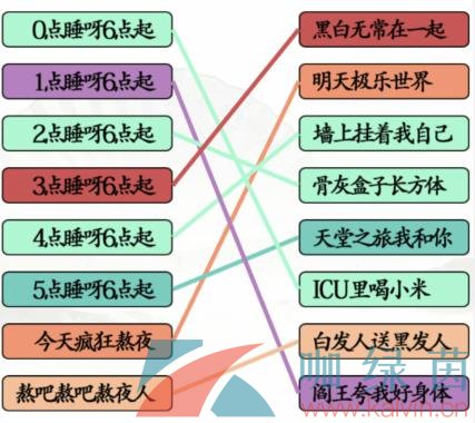 《汉字找茬王》连线熬夜口诀通关攻略