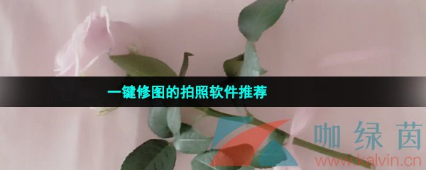 一键修图的拍照软件推荐