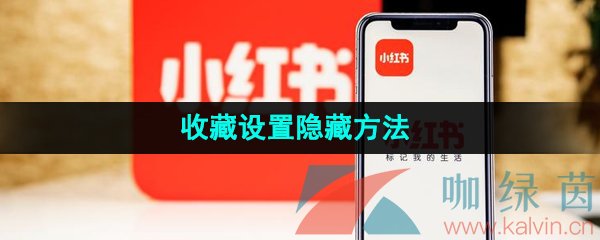 《小红书》收藏设置隐藏方法