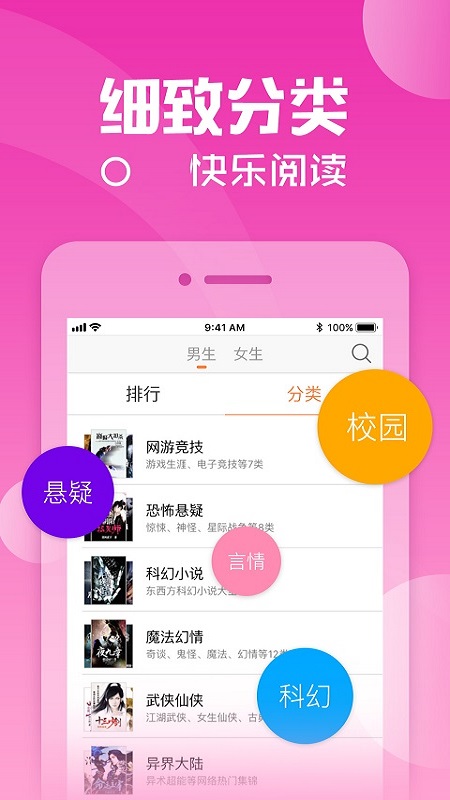 五千小说手机软件app截图