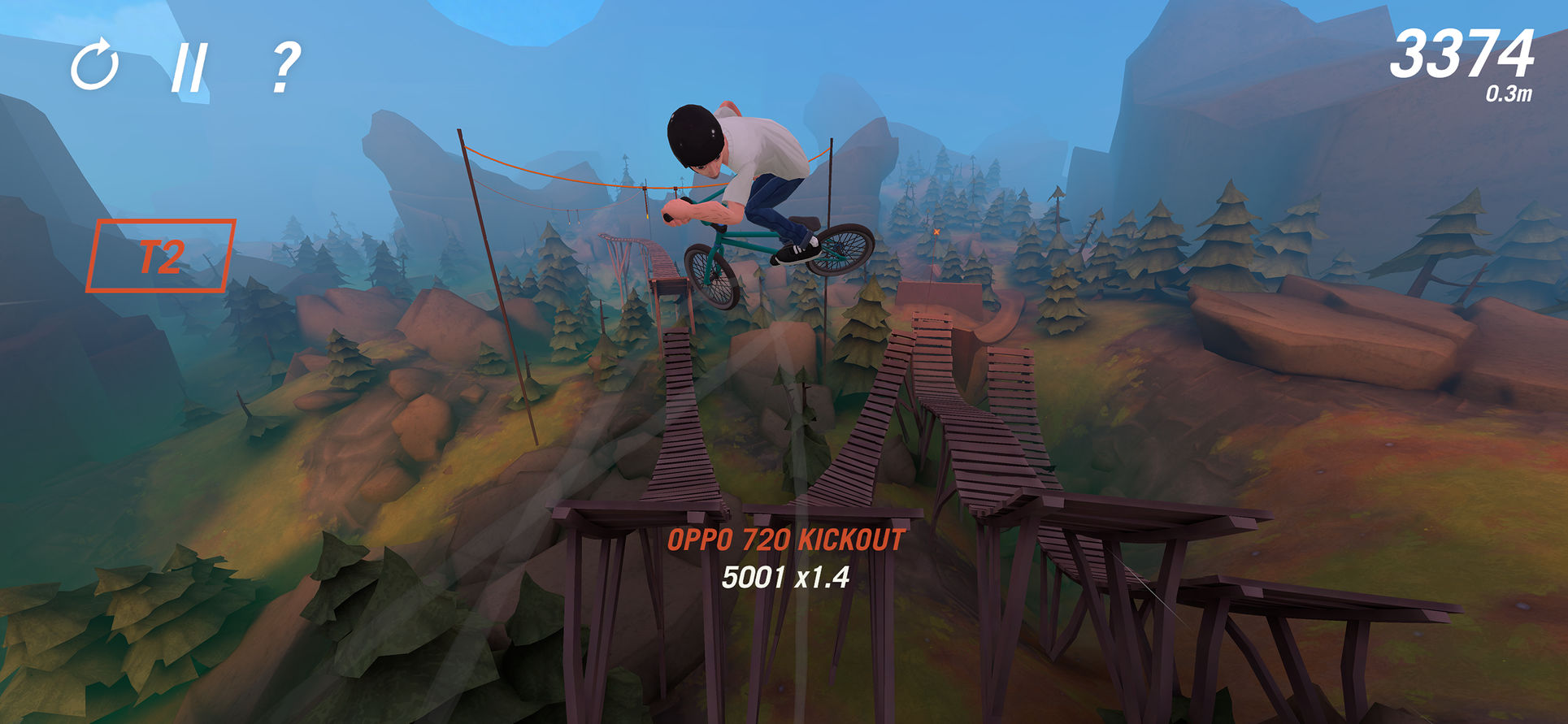 Trail Boss BMX手游app截图