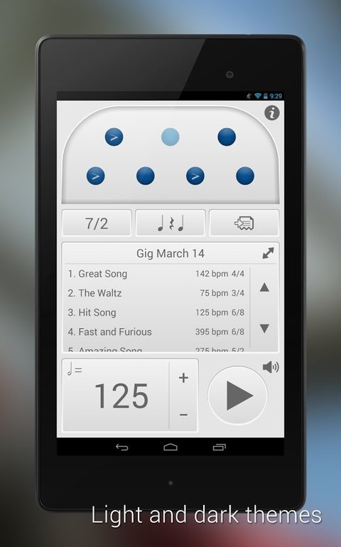 Tempo节拍器手机软件app截图