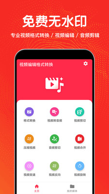 视频编辑格式转换手机软件app截图