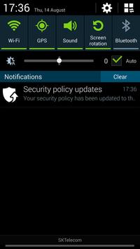 Samsung Security Policy Update手机软件app截图