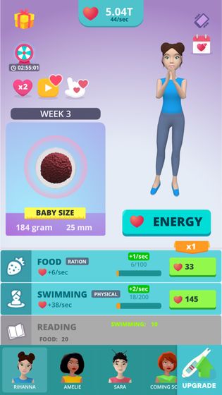 Pregnancy Idle Simulator 3D手游app截图