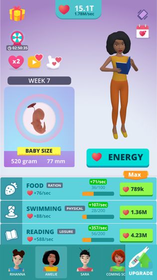 Pregnancy Idle Simulator 3D手游app截图