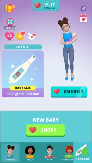 Pregnancy Idle Simulator 3D手游app截图