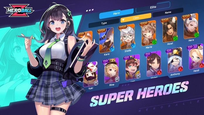 Hero Ball Z手游app截图