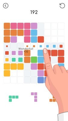 色彩方块填充手游app截图