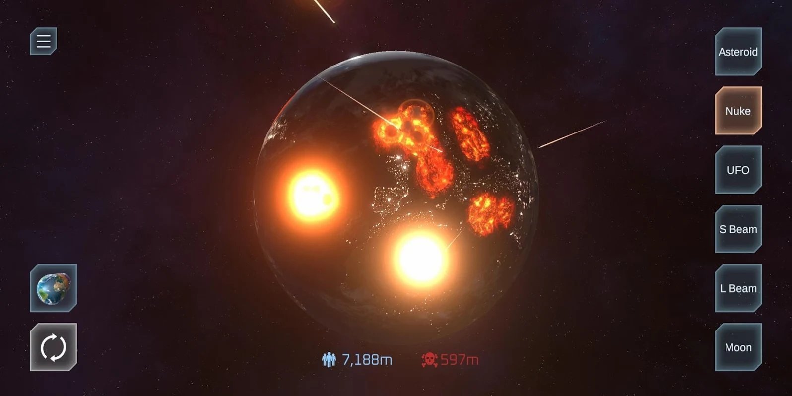 地球爆炸模拟器手游app截图