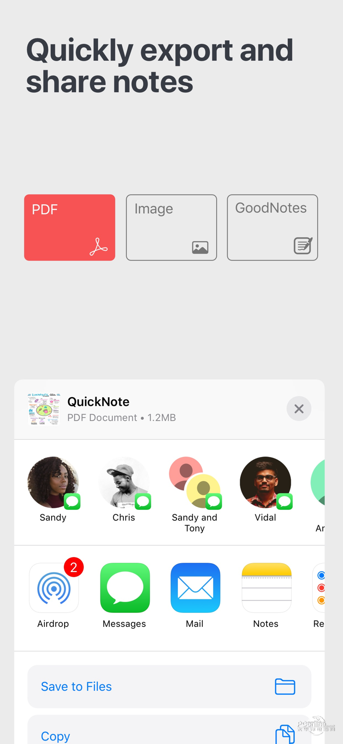 GoodNotes 手机软件app截图