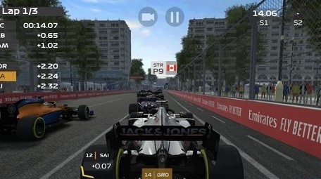 F1 Mobile Racing手游app截图