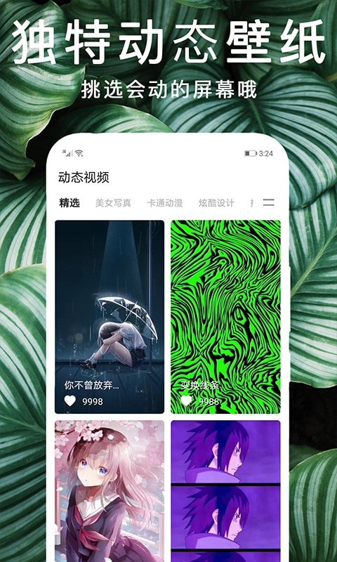 灵猫桌面壁纸手机软件app截图