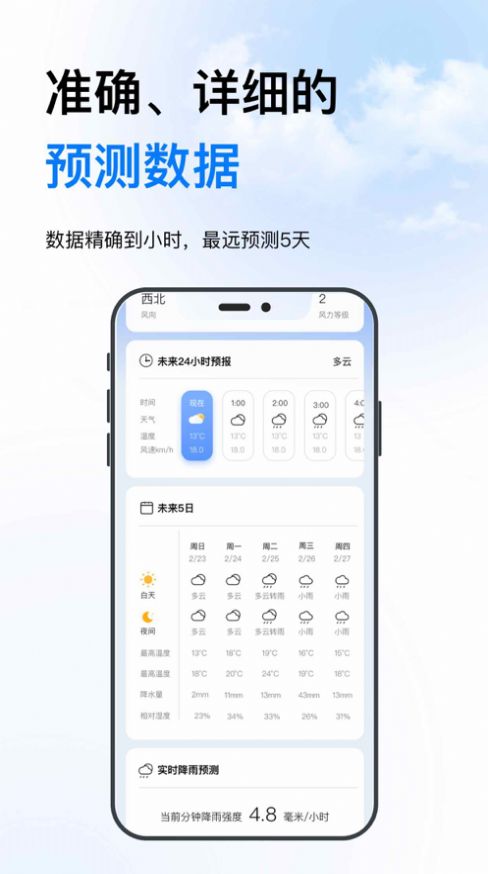 迅豹天气预报手机软件app截图