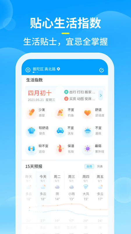 知音天气手机软件app截图