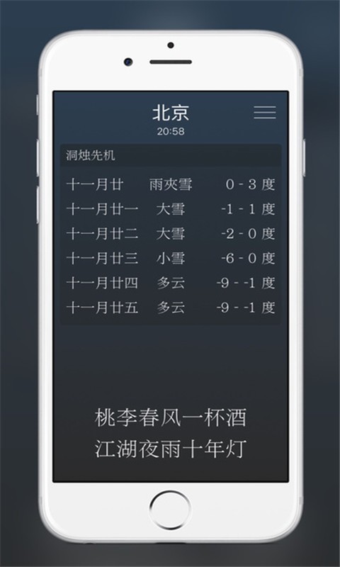 雨时天气手机软件app截图