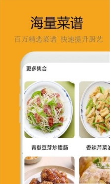 美食教程手机软件app截图