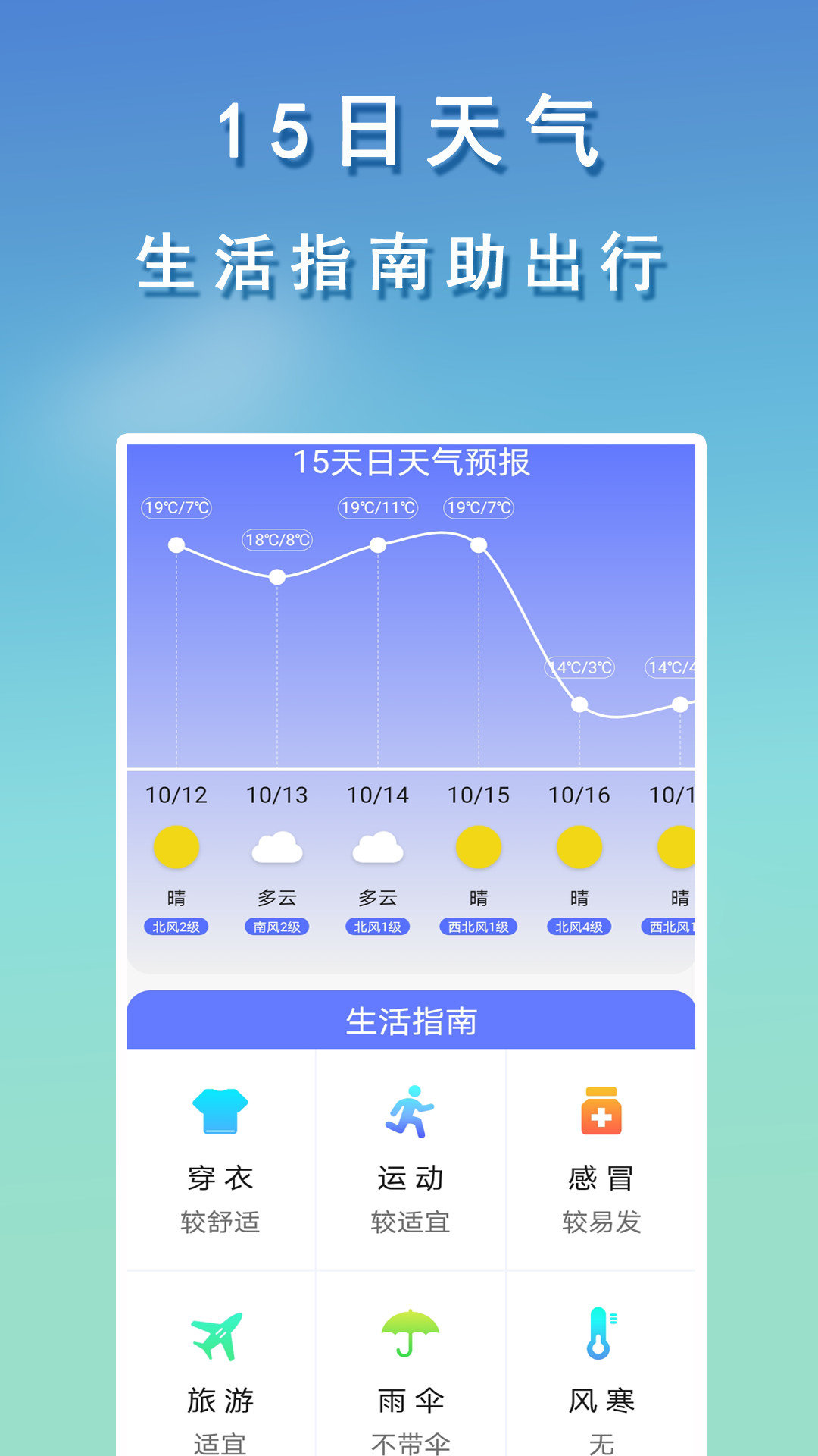 几何天气预报手机软件app截图