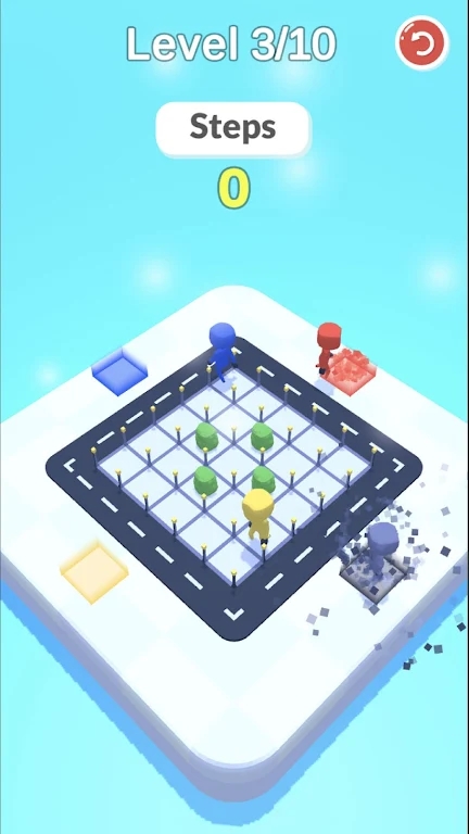 棋盘小人格斗手游app截图