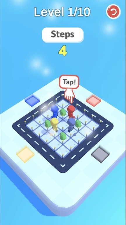 棋盘小人格斗手游app截图