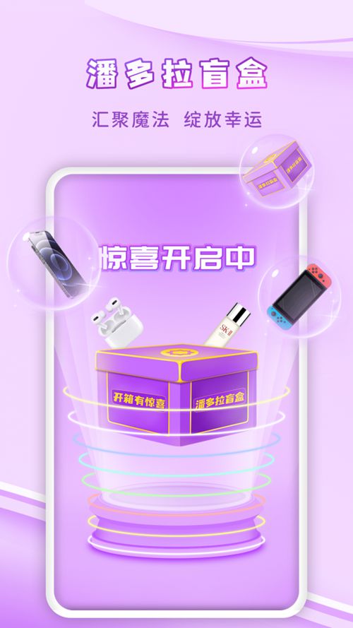 潘多拉盲盒手机软件app截图