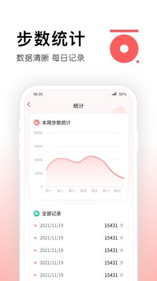 锦鲤计步手机软件app截图