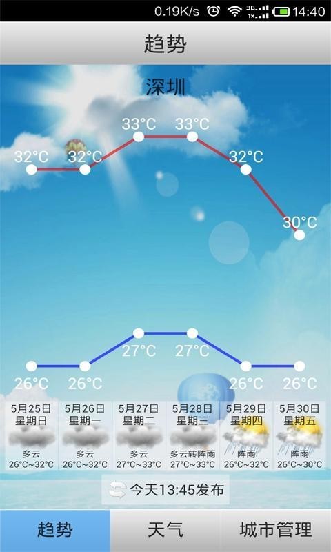 天天天气手机软件app截图