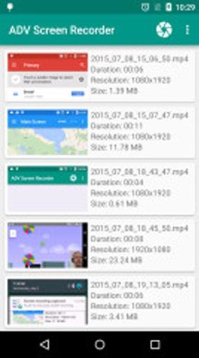 ADV屏幕录制手机软件app截图